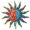 1pc, Creative Metal Sun Wall Decor, Metal Wall Art Decorative Pendant, Scene Decor, Home Decor, Wedding Decor, Holiday Decor, Party Decor, Celebratio