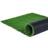 VEVOR Artifical Grass, 4 x 6 ft Rug Green Turf, 1.38"Fake Door Mat Outdoor Patio Lawn Decoration, Easy to Clean with Drainage Holes, Perfect For Mult