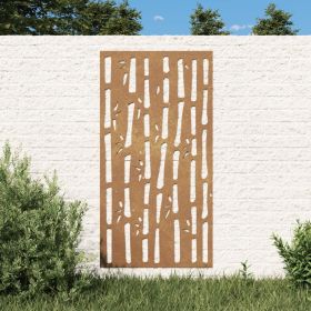 Garden Wall Decoration Rusty Corten steel 41.3 in x 21.7 in