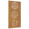 Garden Wall Decoration Regular metal color (will rust) Corten steel