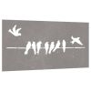 Garden Wall Decoration Rustic Corten Steel Decorative Design