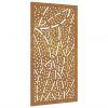 Garden Wall Decoration Rusty Corten Steel Medium