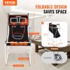 VEVOR Foldable Basketball Arcade Game, 2 Player Indoor Basketball Game, Home Dual Shot Sport with 4 Balls, 8 Game Modes, LCD Electronic Scoreboard, a