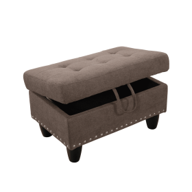 Self-pickup Only--Brown Breathable Fabric Living Room 3-Piece Sofa Set (Option: F09921  .O)
