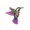 1pc/4pcs, Metal Hummingbird Wall Art Decor, Metal Birds Outdoor Wall Sculpture Decoration Hanging, Room Decor, Home Decor, Wedding Decor, Holiday Dec