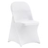 VEVOR Stretch Spandex Folding Chair Covers, Universal Fitted Chair Cover, Removable Washable Protective Slipcovers, for Wedding, Holiday, Banquet, Pa